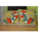 Set of 2 Embroidered Pillow Covers "Prosperity"